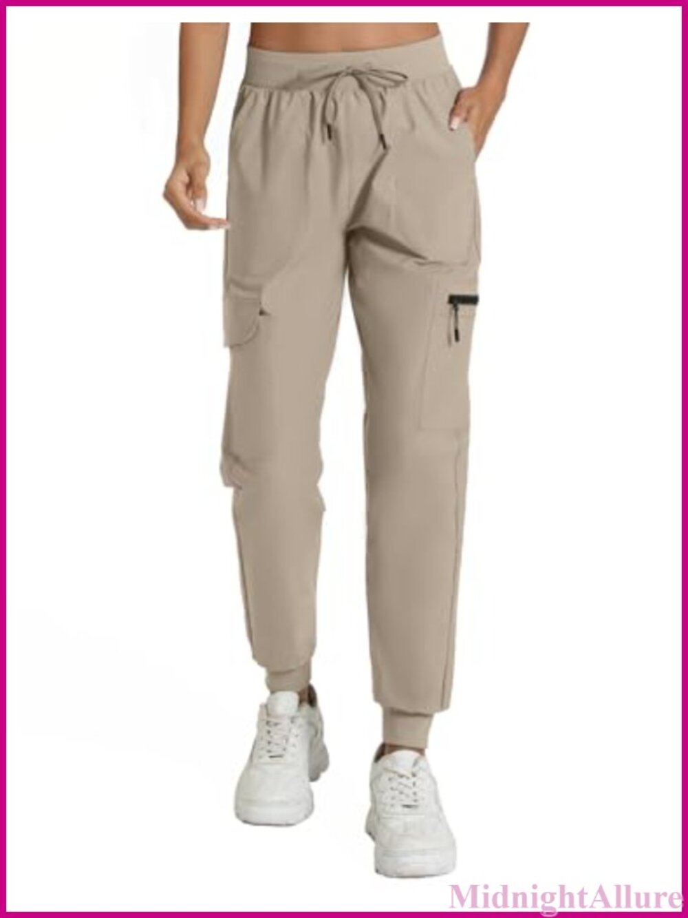 Women's Lightweight Cargo Hiking Pants Quick Dry Outdoor